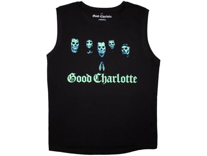 Good Charlotte Generation RX Skull Faces Tank Top L