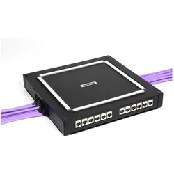 Molex zone enclosure unloaded, 4 ports, Zubehör Netzwerk