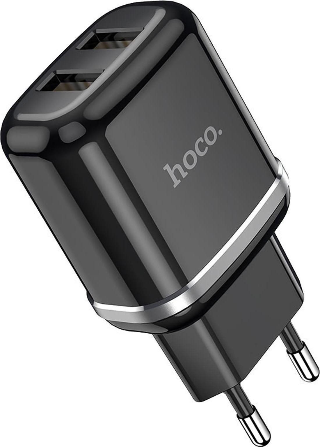 Hoco N4 USB-oplader Dubbele Snellaadadapter