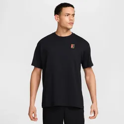 NIKE Court Max90 Tennis T-Shirt Herren 010 - black M