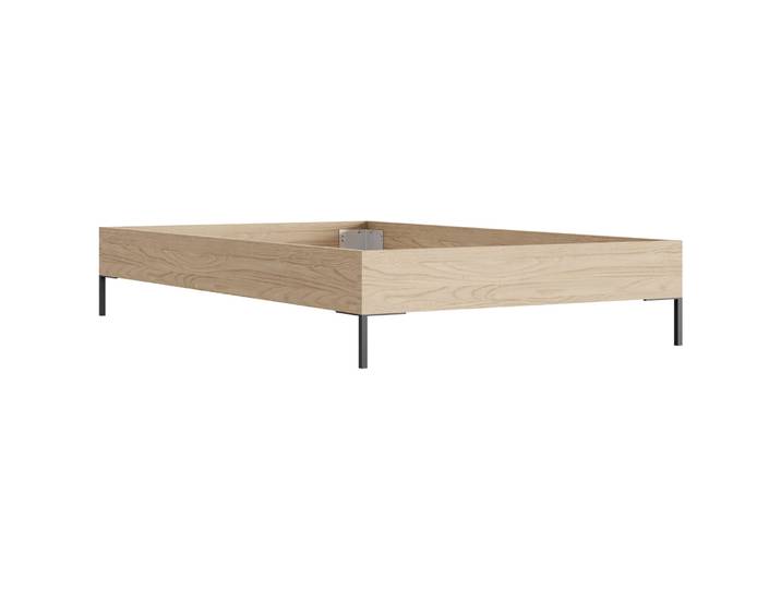 Bett Setup Holzwerkstoff Eiche Artisan 120 x 200 cm - Möbel Konfigurator: Traummöbel individuell zusammenstellen