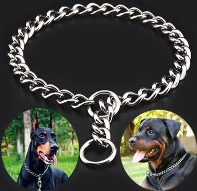 Uplifted Finds Titan Steel Snake Chain Training Collar 55 Cm X 3.0 Mm