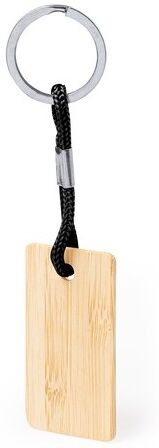 Porte-Clés Personnalisable - Recbam bambou noir