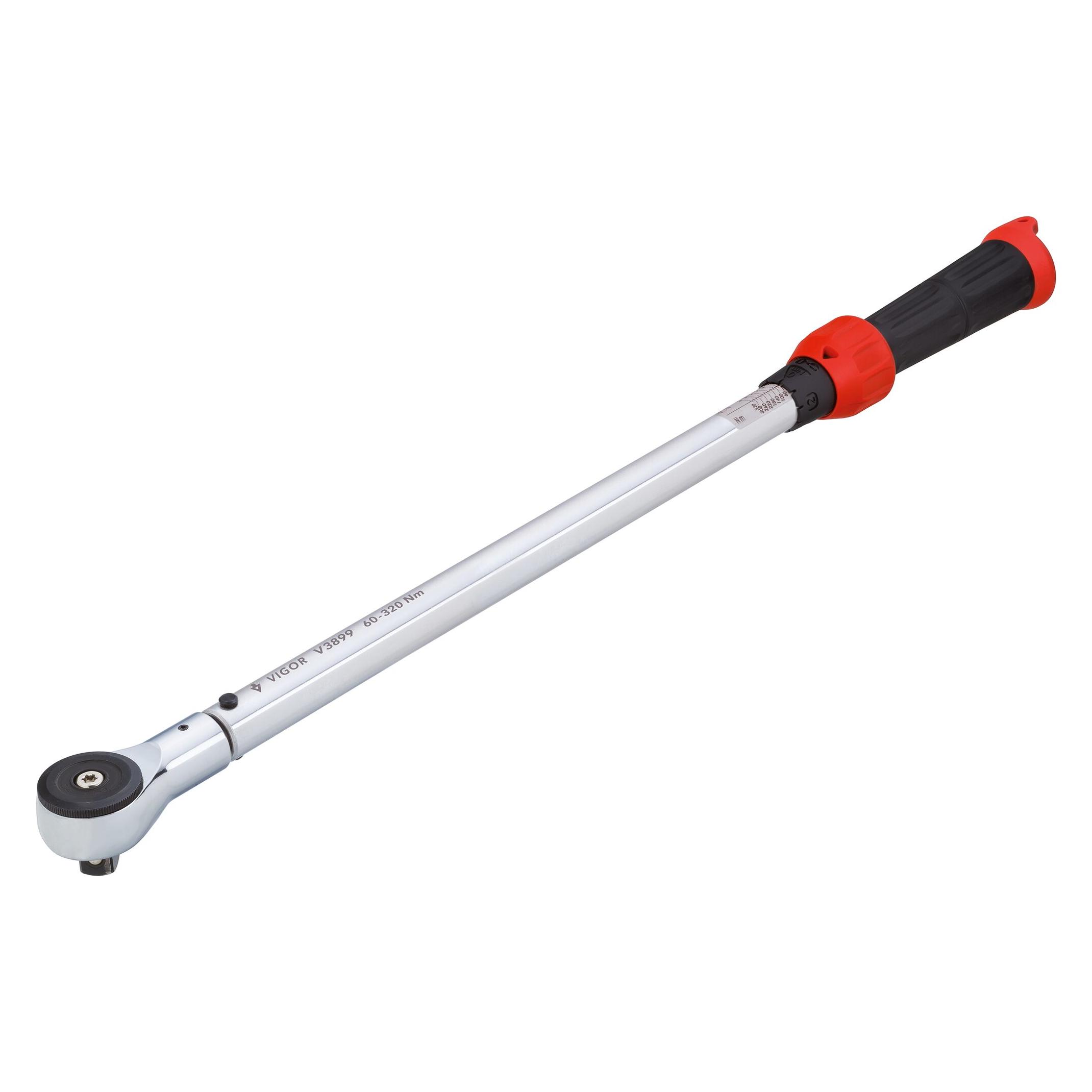 Vigor Drehmomentschlüssel V3899 Nm min-max: 60 - 320 Nm Toleranz: 4% Vierkant 12,5 mm (1/2 ... (1/2", 60 - 320 Nm) (V3899)