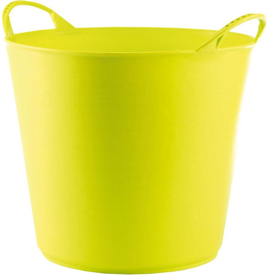 Korb Flexi Pistache 26L - Flexibele mand van plastic