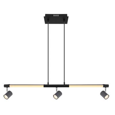 GLOBO LIGHTING LED Pendelleuchte "HL", schwarz, 1 Stk., Leuchten, Hängelampe/Hängeleuchte/Wohnzimmer/Esstisch/elegant, LED Pendelleuchte