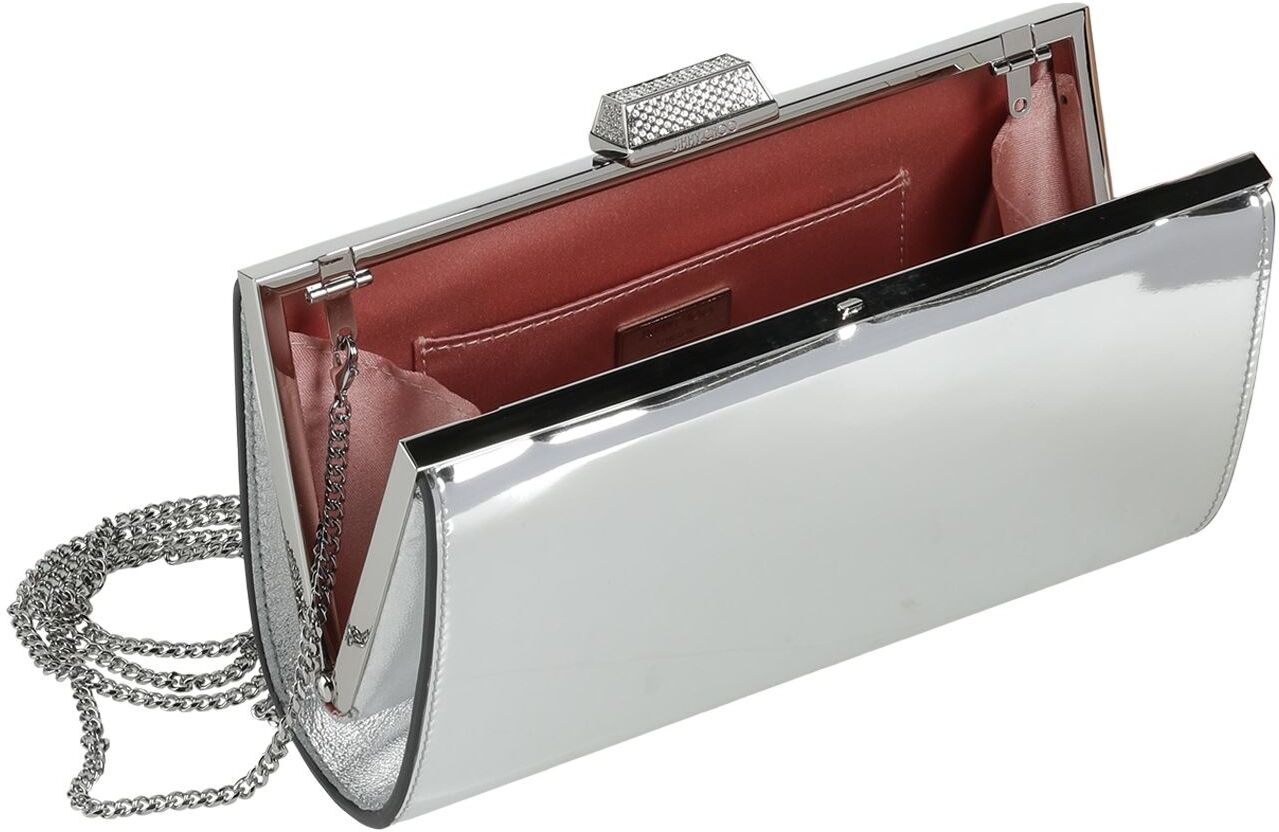 Jimmy Choo Pochette Mujer Plata -- Mujer
