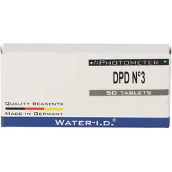 50 Tabletten DPD N°3 / gebundenes- und Gesamt-Chlor für PoolLab