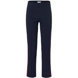 Tchibo - Stretchhose mit Galonstreifen - Damen - Gr. 40 - dunkelblau
