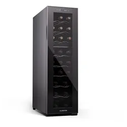 Klarstein Shiraz 24 Duo Weinkühlschrank 2 Zonen 75L/24 Flaschen 5-18 °C Touch Schwarz