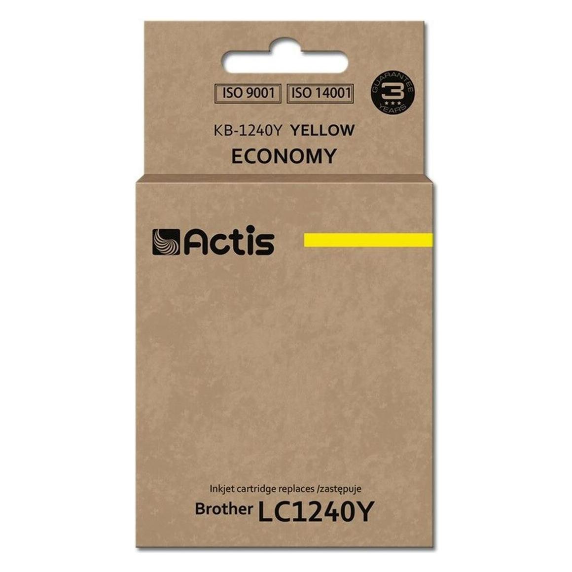 Factis KB-1240Y ink cartridge Brother LC1240 yellow  - Tintenpatrone (Y) (KB-1240Y)