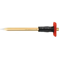 Rennsteig Spitzmeißel mit Handschutz 350 mm, 8-kant 18 mm, poliert - 331 350 0