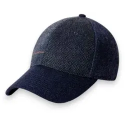 Hackett London für Herren. HM0400106 Patchwork-Kappe marineblau (OSFA), Lässig, Klassisch, Polyester