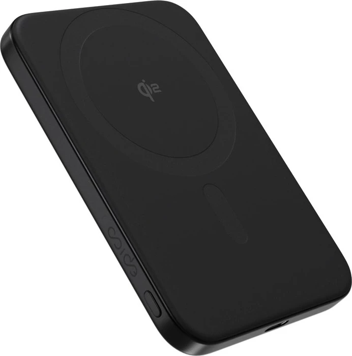 Epico UltraPack Qi2 Slim 5000 mAh Aluminium Mag+ Wireless Powerbank EM51, Schwarz