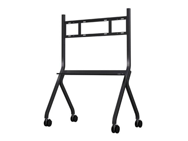 Xoro TV-Ständer für interaktive Displays & MeetingPAD, (bis 86 Zoll, 1-tlg., Stabiler Standfuß mit Rollen für große Displays)