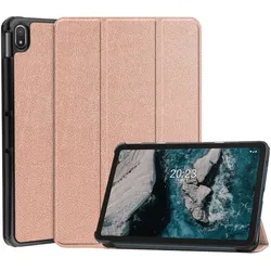 Lobwerk Cover für Nokia T20 10.4 Zoll Tablethülle Schlank mit Standfunktion und Auto Sleep/Wake Funktion Bronze