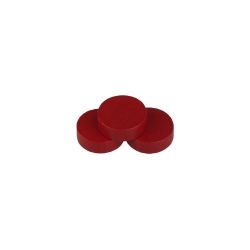 Halmakegel.com Scheibe - Uranus - 21x7mm - rot 256482