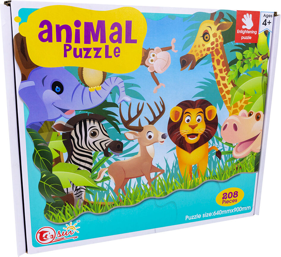 Puzzle "Animal" (208 Peças)