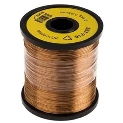 RS PRO, Kabelleitung, Kupferlackdraht 0,25mm PU isoliert 1100m (1100 m)