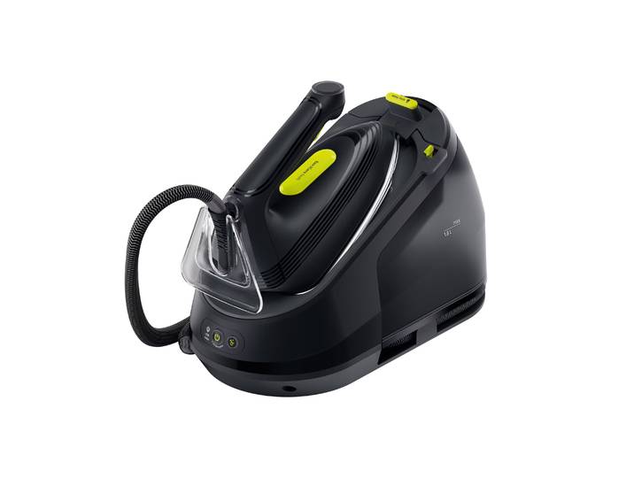 BRAUN Dampfbügelstation CareStyle 3 IS 3257 BK - 7,5 bar, 500 g Dampfstoß, 1,8 l Wassertank , schwarz, Dampfbügelstationen, 130 g Dampfmenge, EloxalPlus Bügelsohle, Easy CalcClean Entkalkung, Dampfbügelstation