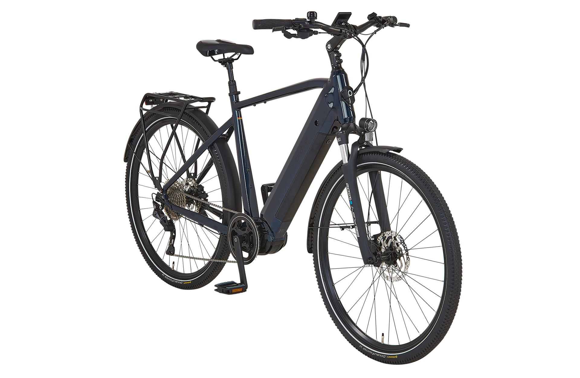Prophete Entdecker 5.9 Herren Trekking E-Bike 28" Limited- AEG 250W Mittelmotor, 220 km Reichweite, Shimano Deore 10-Gang, Integrierter Li-Ion Akku
