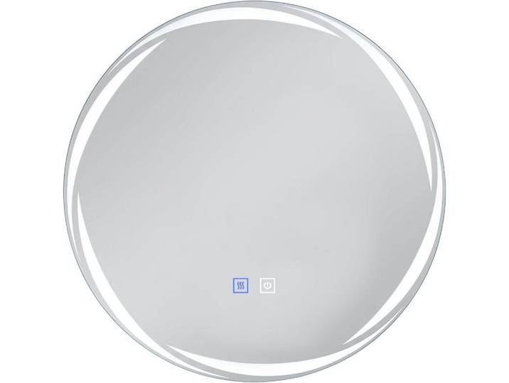 BADEZIMMERSPIEGEL mit Beleuchtung silber