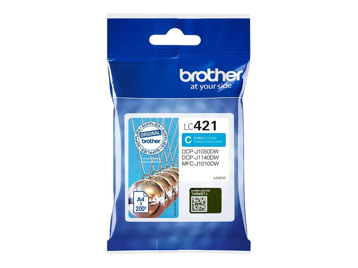 Brother LC-421C Original Druckerpatrone Cyan
