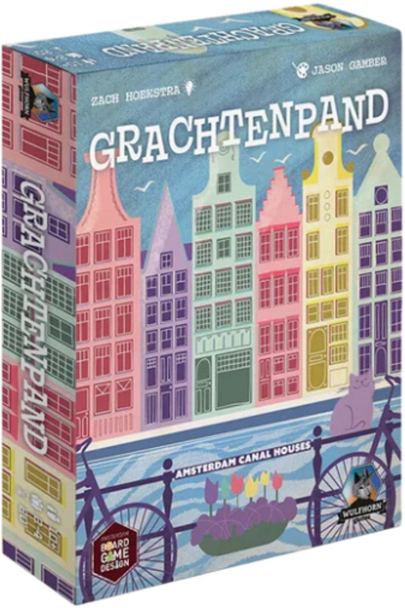 Wancelot Grachtenpand Kaartspel - Abstract drafting-spel voor 2-4 spelers (NL/EN)