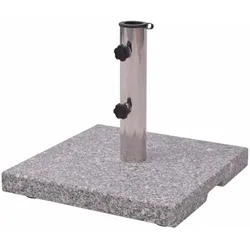 vidaXL Sonnenschirmständer Ständer Basis Quadrat 20kg