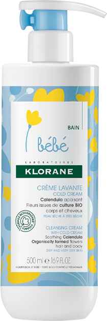 Klorane Bébé Creme Lavante 500ml