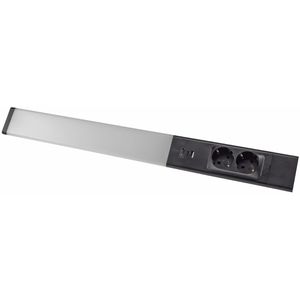 ChiliTec LED-Unterbauleuchte Arusha warmweiß, mit 230V Netzstrom, Länge: 60 cm