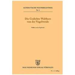 Die Gedichte Walthers von der Vogelweide, Sprachbücher von Walther von der Vogelweide
