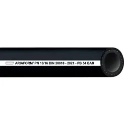 Pressluft-/Wasserschlauch ARIAFORM®/DIN ID 9mm AD 16,0mm L.40m Schwarz TEGUMA
