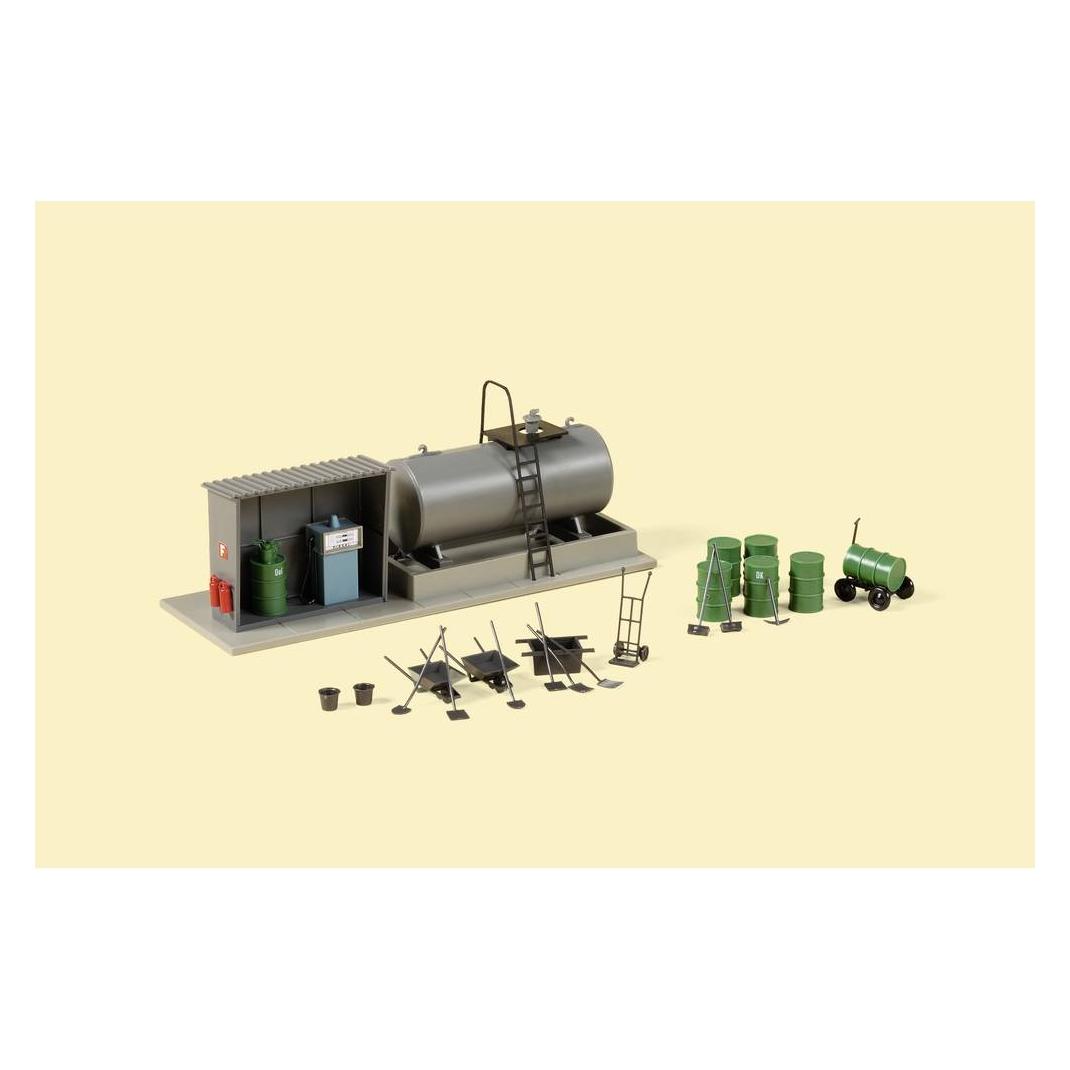 Auhagen 11469 H0 Kleinlok-Tankstelle (11469)
