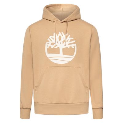 Hoodie TIMBERLAND "NORTHWOOD - Tree Logo BB Hoodie", Herren, Gr. XL, beige (tannin), Obermaterial: 55% Baumwolle, 45% Polyester, Sweatshirts Hoodie, sportlicher Hoodie, aus Baumwolle und Polyester