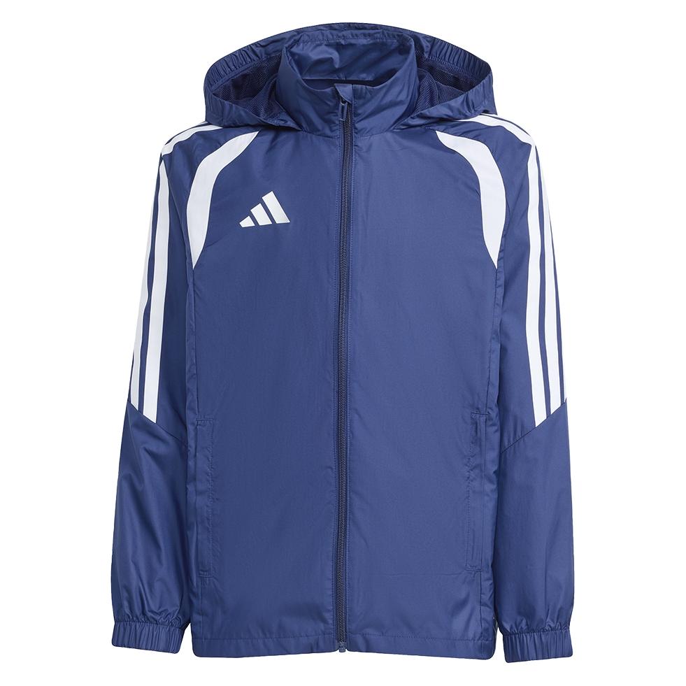Adidas marineblaue Kinderjacke der Tiro League (140) (ADIJY9725_000)