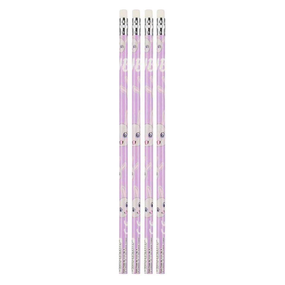 Bleistifte mit Radiergummi Hase, 48 Stück (48x) (60308291)
