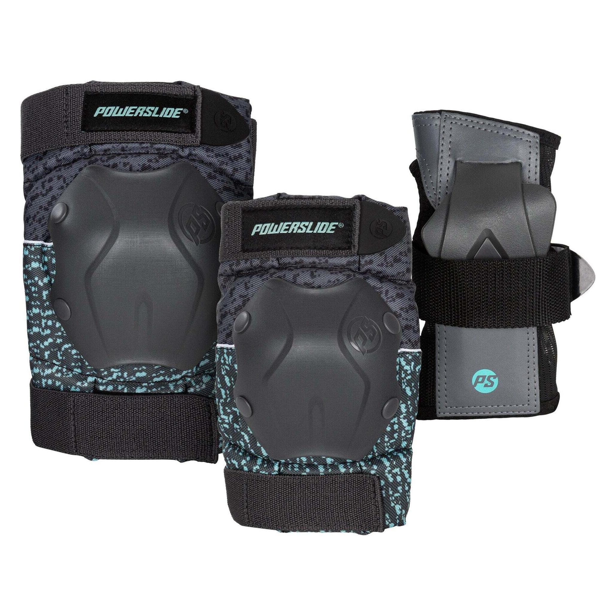Powerslide Standard-Knieschoner-Set Frau (L, Knieschoner, Paar) (903295)