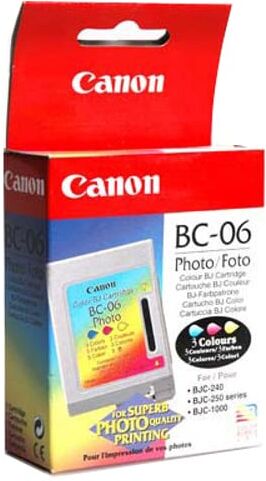 Canon BC-06 tinteiro foto tri-cor