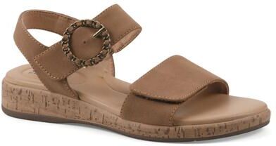 Women's Bonique Dress Sandal by Cliffs in Tan Nubuck (Size 6 M)