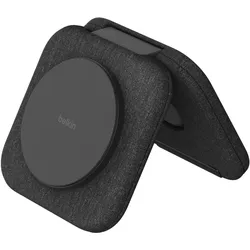 Belkin BoostCharge Pro 2-in-1 Qi2 Ladestation (15 W), Wireless Charger, Schwarz