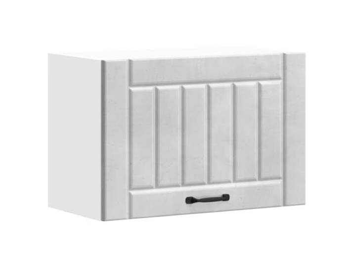 RJPLMFV Wandschrank, Küche, Grau, Beton, Holz, Technik Glastür, großer Stauraum, glatte Oberfläche, leicht zu reinigen, festes Wanddesign