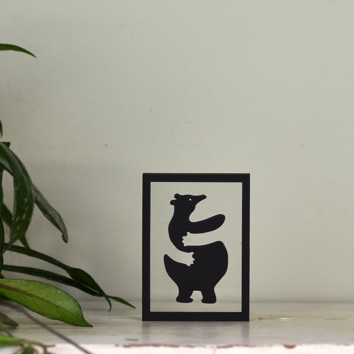 Houten lijstje Floating Frames Hugging Bears