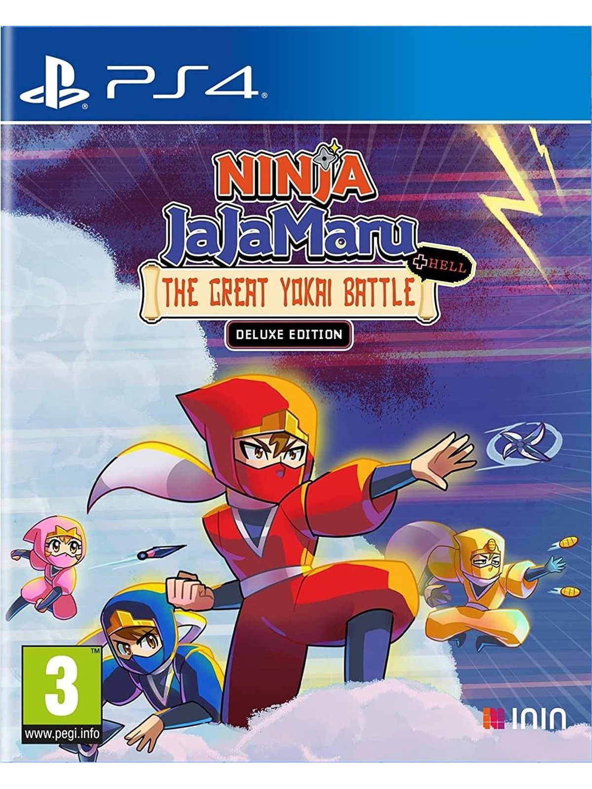 Ninja JaJaMaru: The Great Yokai Battle + Hell - Deluxe Edition - Sony PlayStation 4 - Abenteuer - PEGI 3