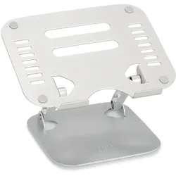 hjh OFFICE Laptopunterlage LAPTOP STAND Aluminium