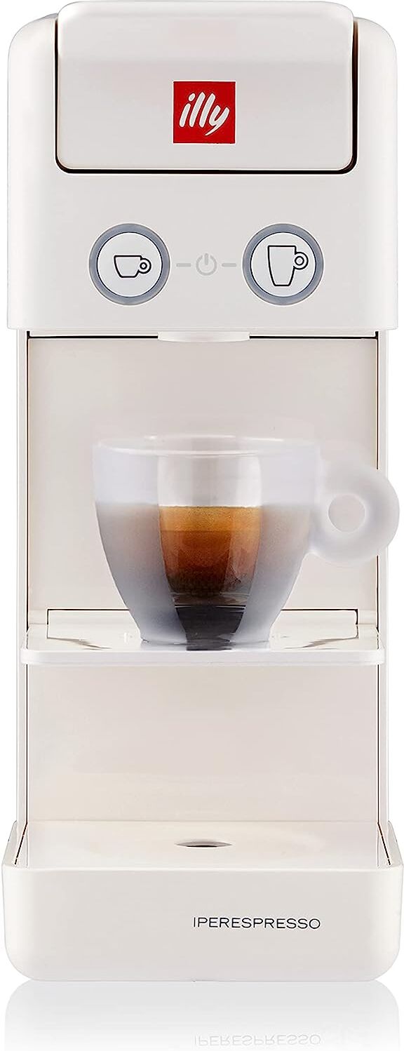 illy 60477 Macchina Caffé Espresso A Capsule Colore Bianco Iperespresso Y3.3