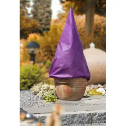 Vlieshaube in Kegelform in verschiedenen Farben - Winterschutzhaube
