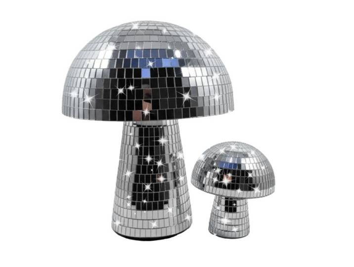 Relaxdays Disco Pilz 2-set