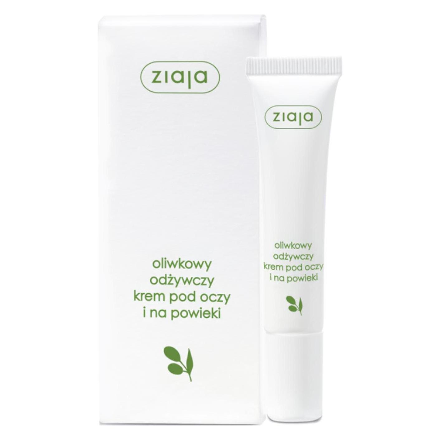 Ziaja Olive Nourishing Cream For Eyes And Eyelids 15Ml (Augenpflege Crème, 15 ml, Tag + Nacht) (156451)