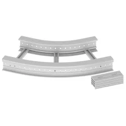 Unex Flachbogen 45 Grad 67537-04